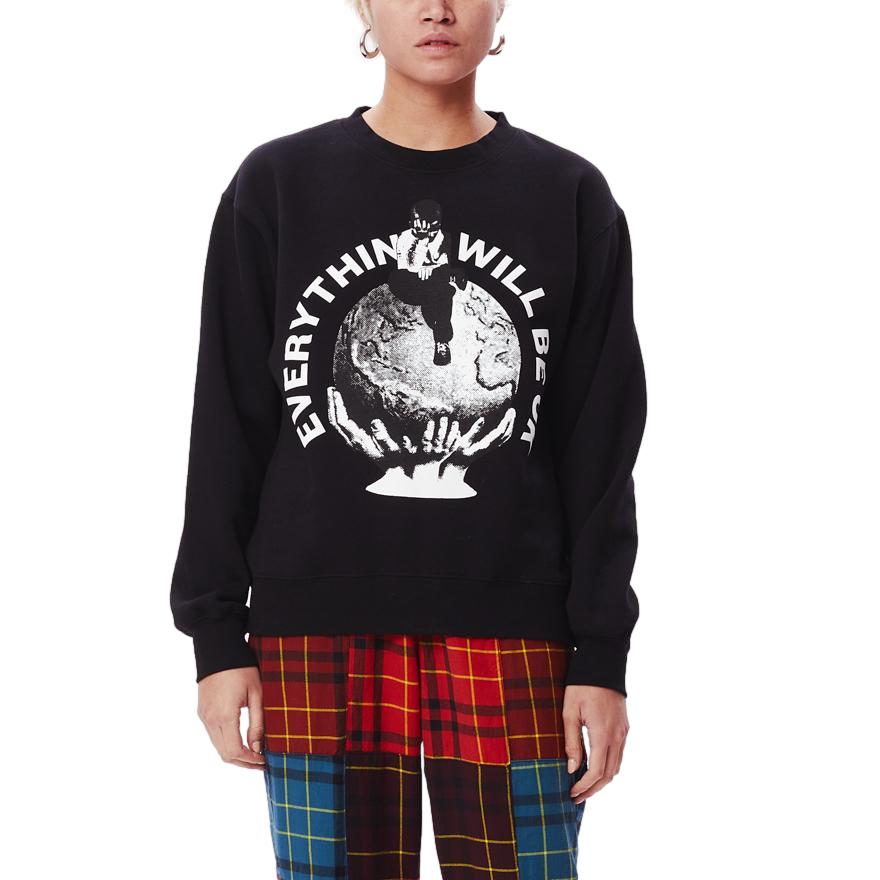 Obey Everything Will Be Ok Crew Sweatshirt