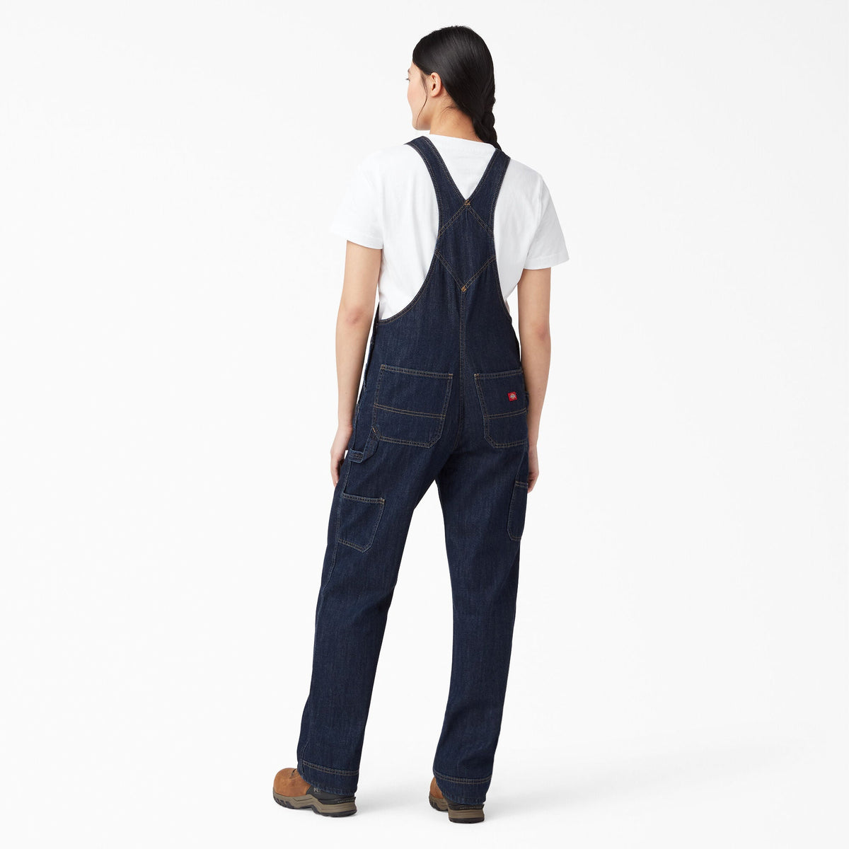 Dickies Relaxed Fit Bib Overalls Dark Indigo