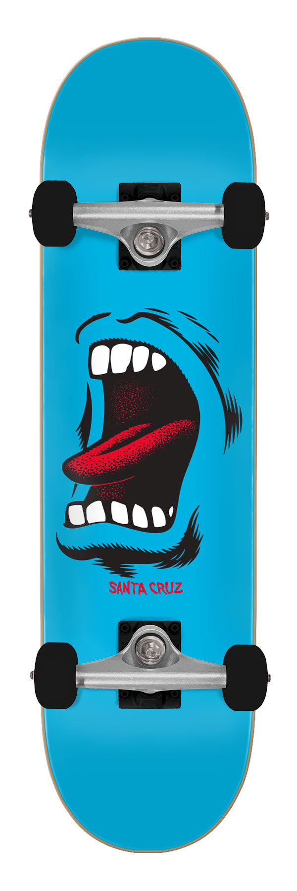 Screaming Big Mouth Full 8.00in x 31.25in Santa Cruz Skateboard Complete