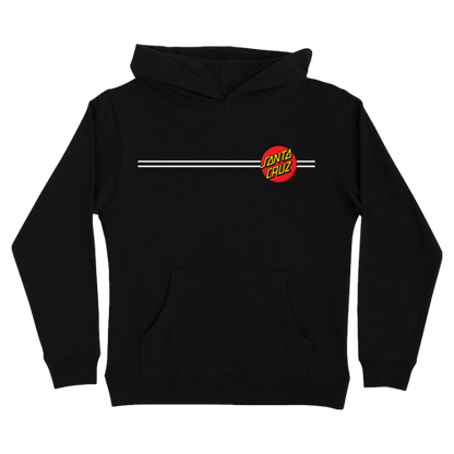 Santa Cruz Classic Dot Hoodie Youth Black