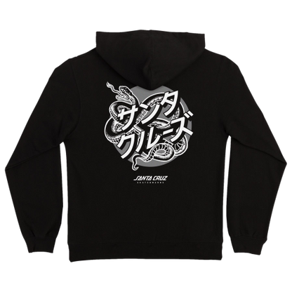 Santa Cruz Youth Serpent Japanese Dot Zip Hoodie