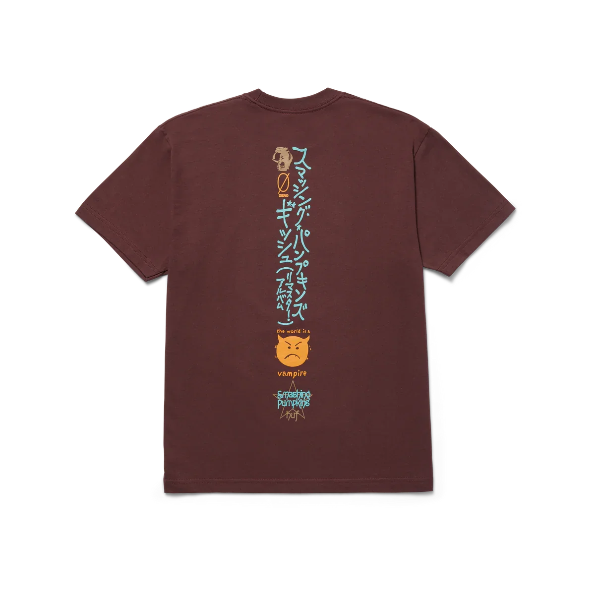 HUF x Smashing Pumpkins Gish Reissue T-Shirt Wine