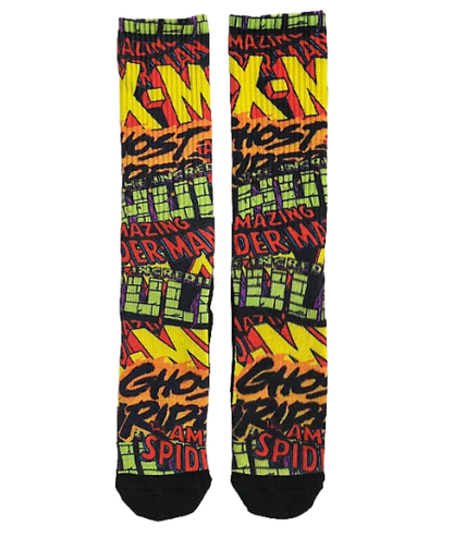 Huf Marvel Logos Sock Mens