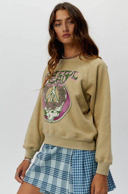 Daydreamer Grateful Dead Skull And Roses Crew