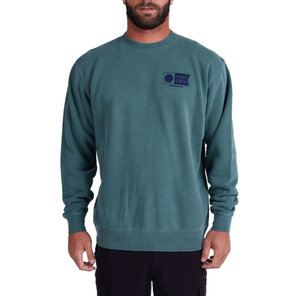 Salty Crew Alpha Overydyed Crewneck Sweatshirt