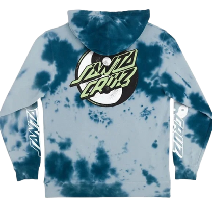 Santa Cruz Men's Yin Yang Dot Blotchy Slate Hoodie