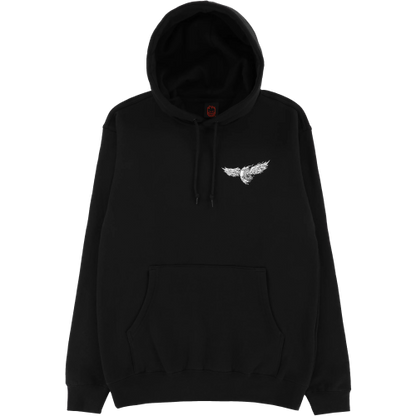 Spitfire HD Decay Flying CLS Black Hoodie